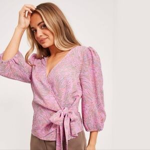 Vero Moda Wrap Blouse 3/4 sleeve